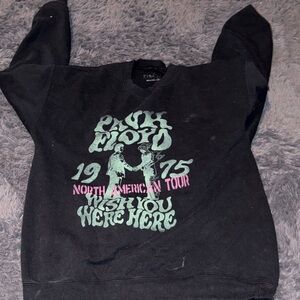 Pink Floyd Black Graphic Sweatshirt